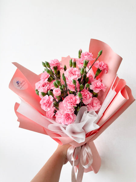 MD- Carnation Spray bouquet (Pink)