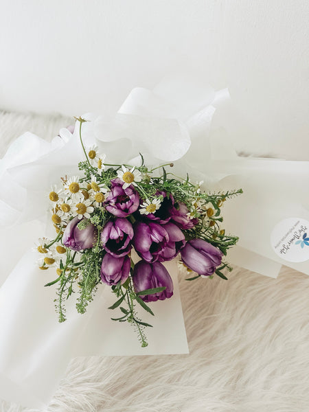 Wanderlust (Purple) - Tulips Bouquet