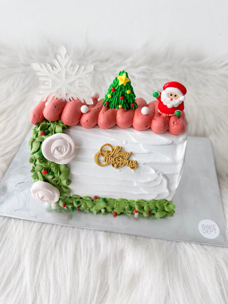 Xmas Ice Cream Logcake (Cookies and Cream) Bundle