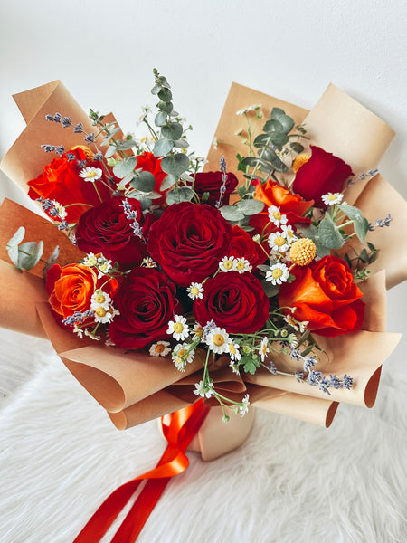 MD- 12 stalks Bouquet (Passion)