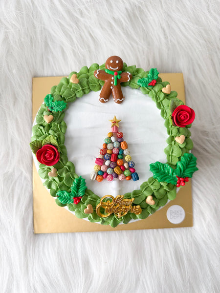 Xmas Ice Cream Cake (Chocolate) Bundle