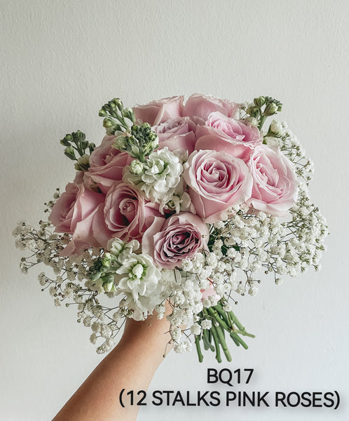 Wedding Bundle A (Standard Fresh Flower Bouquet)
