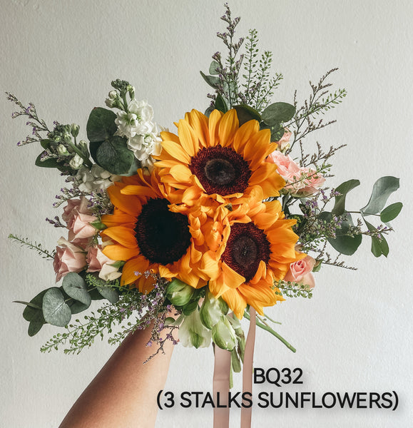 Wedding Bundle C (Standard Fresh Flower Bouquet)