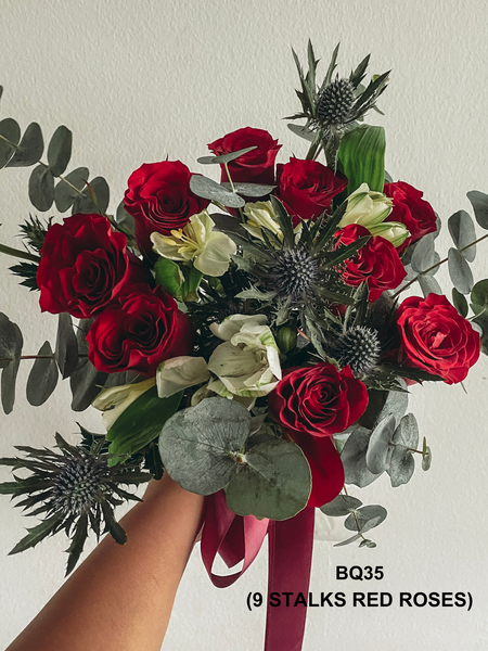 Wedding Bundle C (Standard Fresh Flower Bouquet)