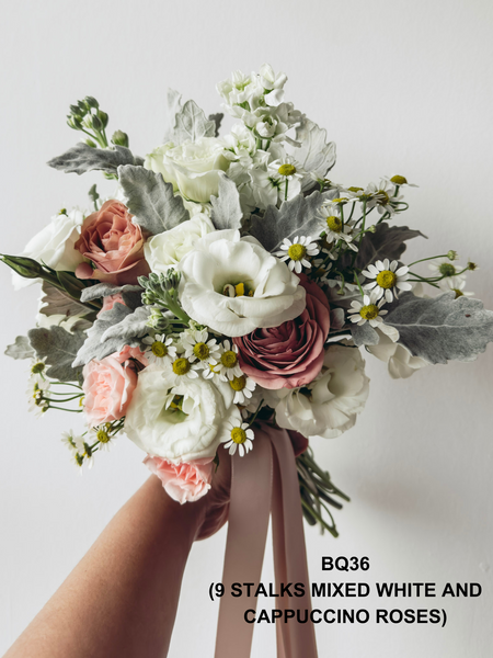 Wedding Bundle C (Standard Fresh Flower Bouquet)