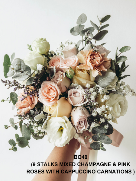 Wedding Bundle C (Standard Fresh Flower Bouquet)