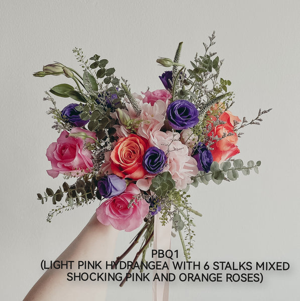 Wedding Bundle A (Premium Fresh Flower Bouquet)