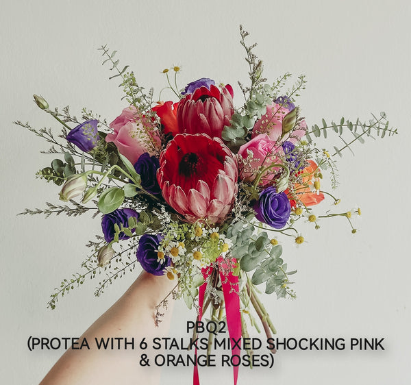 Wedding Bundle A (Premium Fresh Flower Bouquet)