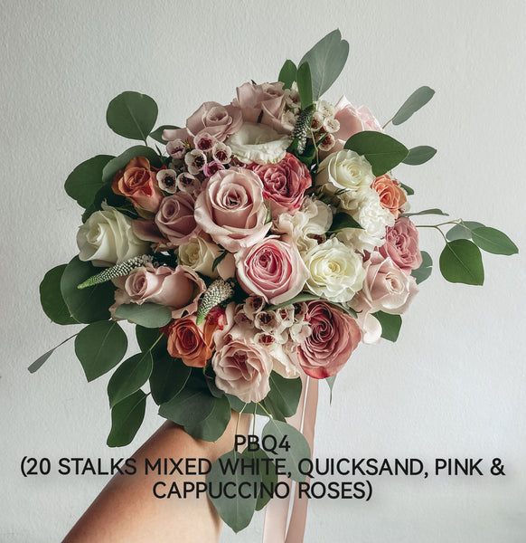 Wedding Bundle A (Premium Fresh Flower Bouquet)