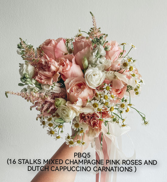 Wedding Bundle A (Premium Fresh Flower Bouquet)