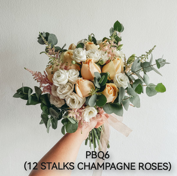 Wedding Bundle A (Premium Fresh Flower Bouquet)