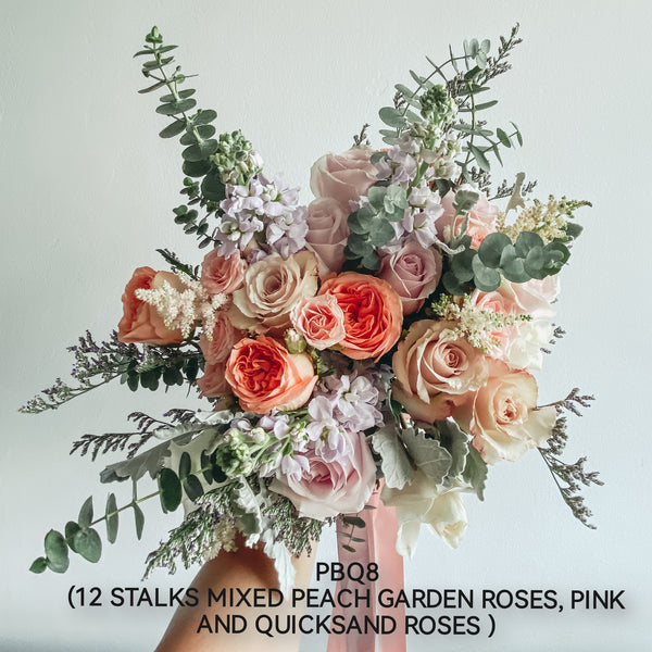 Wedding Bundle A (Premium Fresh Flower Bouquet)