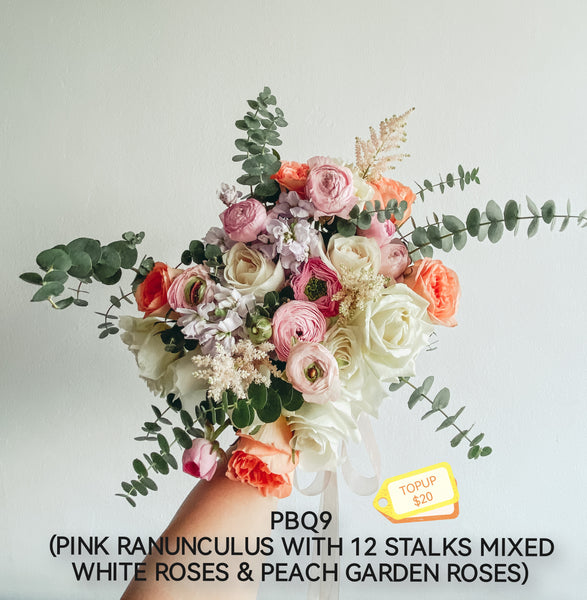 Wedding Bundle A (Premium Fresh Flower Bouquet)