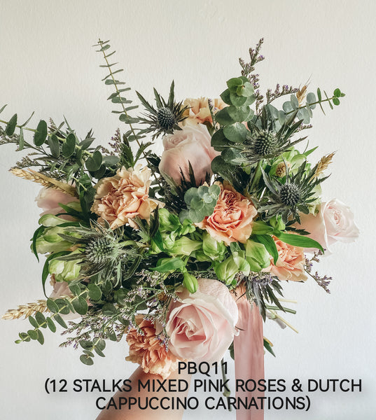 Wedding Bundle A (Premium Fresh Flower Bouquet)