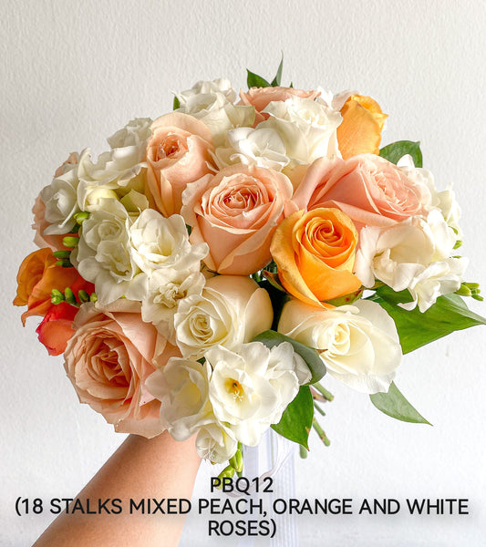 Wedding Bundle A (Premium Fresh Flower Bouquet)