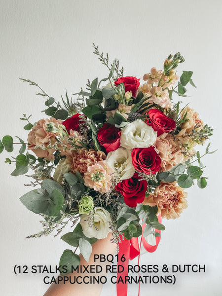 Wedding Bundle A (Premium Fresh Flower Bouquet)