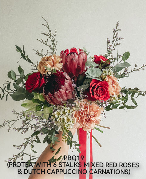 Wedding Bundle A (Premium Fresh Flower Bouquet)