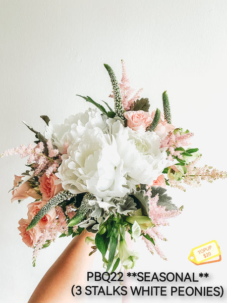 Wedding Bundle A (Premium Fresh Flower Bouquet)
