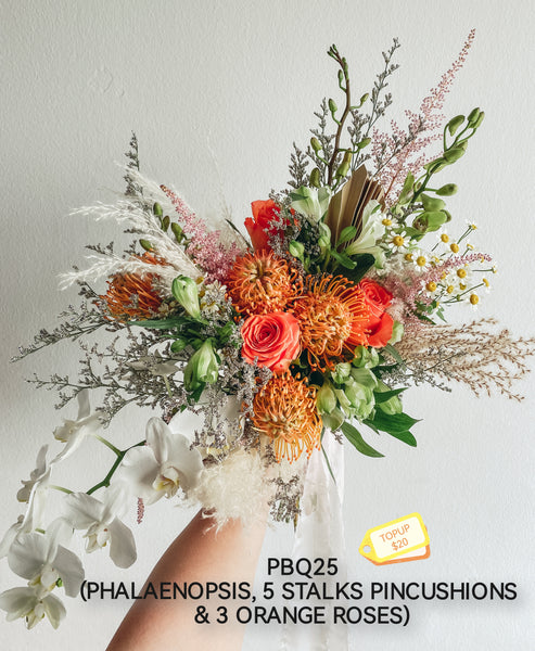 Wedding Bundle A (Premium Fresh Flower Bouquet)