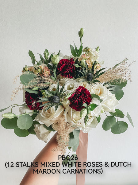 Wedding Bundle A (Premium Fresh Flower Bouquet)