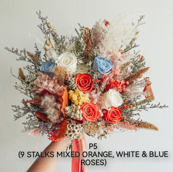 Wedding Bundle C (Premium Preserved Flower Bouquet)