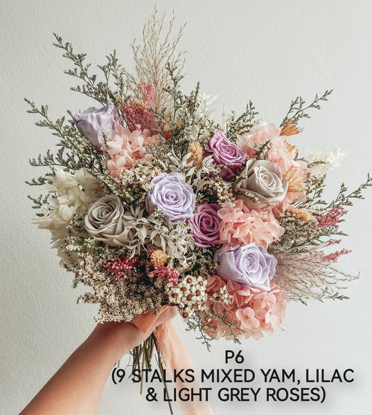 Wedding Bundle C (Premium Preserved Flower Bouquet)