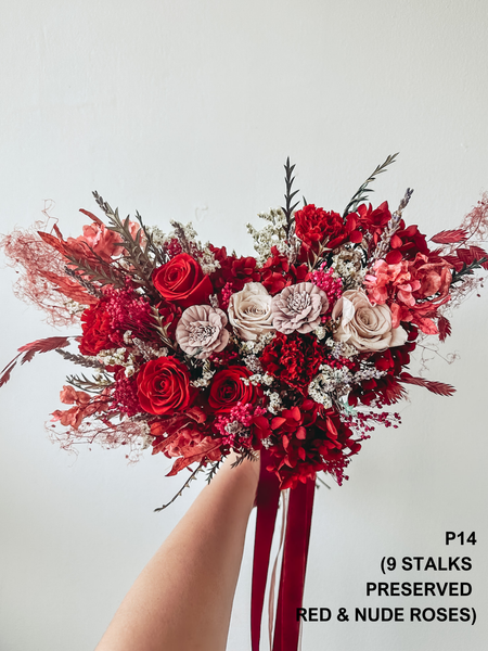 Wedding Bundle C (Premium Preserved Flower Bouquet)