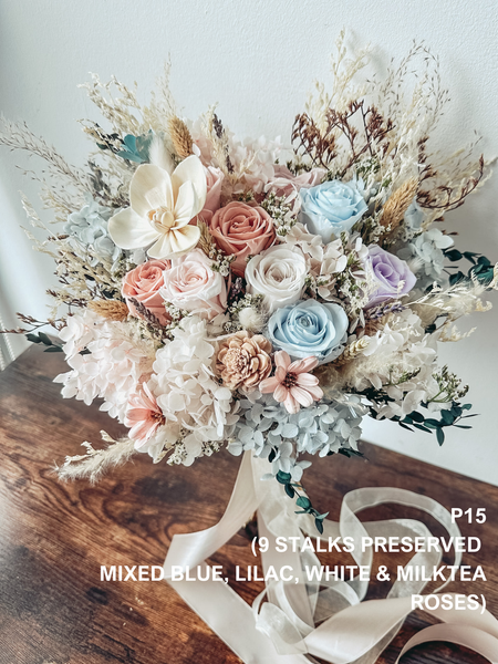 Wedding Bundle C (Premium Preserved Flower Bouquet)