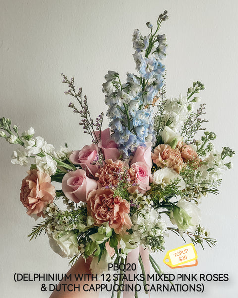 Wedding Bundle A (Premium Fresh Flower Bouquet)