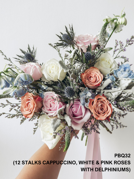 Wedding Bundle A (Premium Fresh Flower Bouquet)