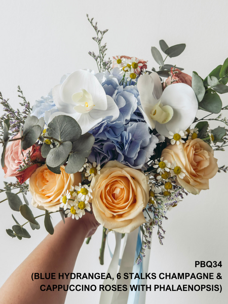 Wedding Bundle A (Premium Fresh Flower Bouquet)