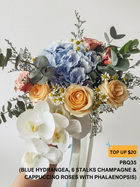Wedding Bundle A (Premium Fresh Flower Bouquet)