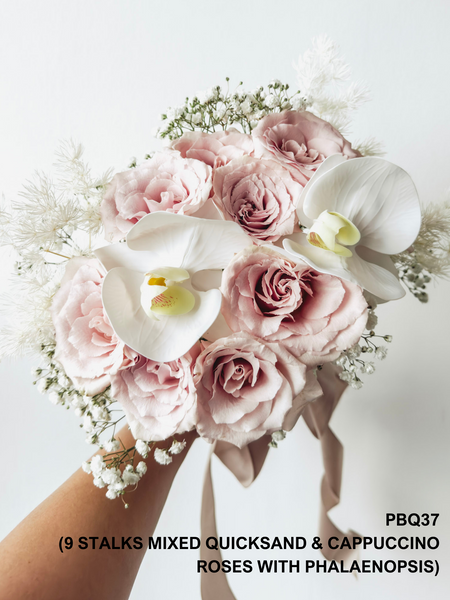 Wedding Bundle A (Premium Fresh Flower Bouquet)