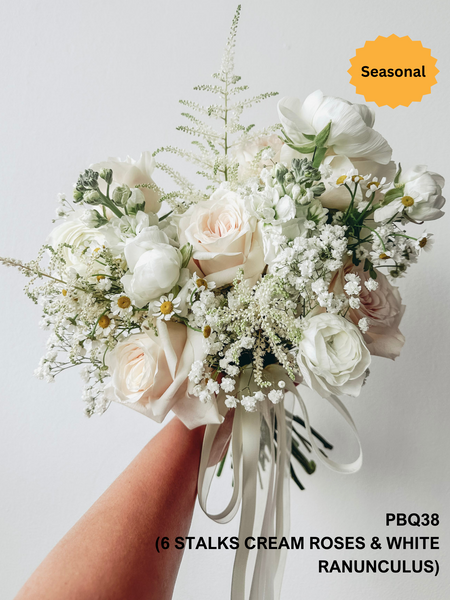 Wedding Bundle A (Premium Fresh Flower Bouquet)