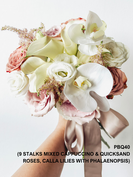 Wedding Bundle A (Premium Fresh Flower Bouquet)