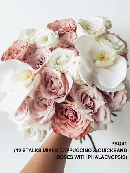 Wedding Bundle A (Premium Fresh Flower Bouquet)