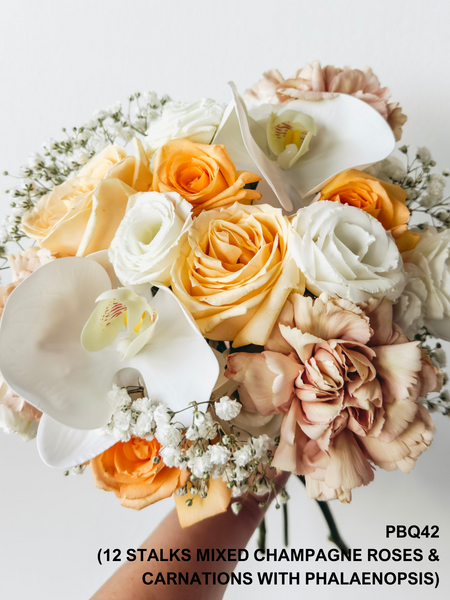 Wedding Bundle A (Premium Fresh Flower Bouquet)