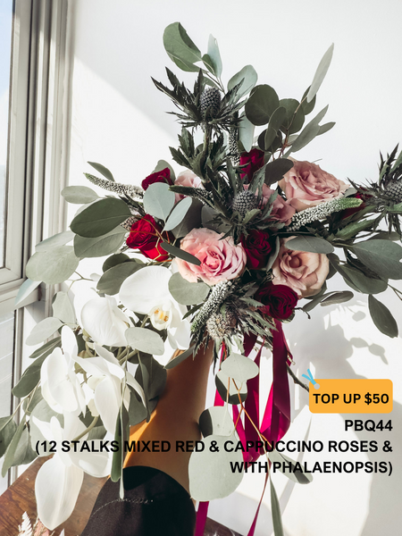 Wedding Bundle A (Premium Fresh Flower Bouquet)