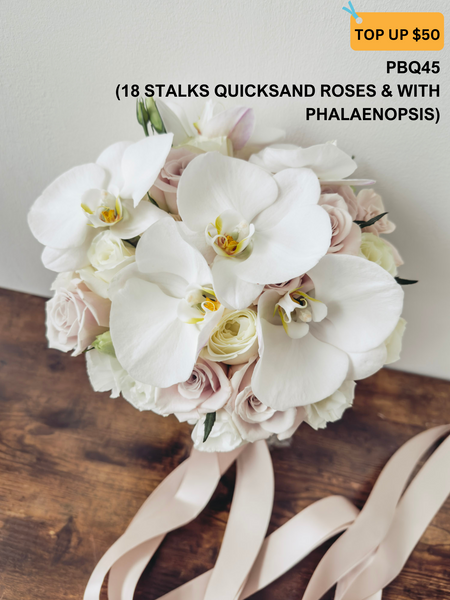 Wedding Bundle A (Premium Fresh Flower Bouquet)
