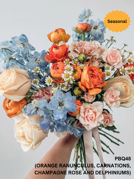 Wedding Bundle A (Premium Fresh Flower Bouquet)