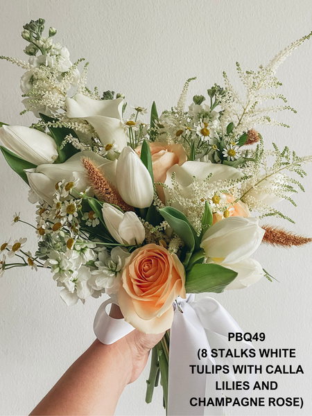 Wedding Bundle A (Premium Fresh Flower Bouquet)