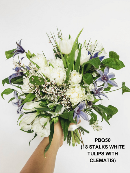 Wedding Bundle A (Premium Fresh Flower Bouquet)