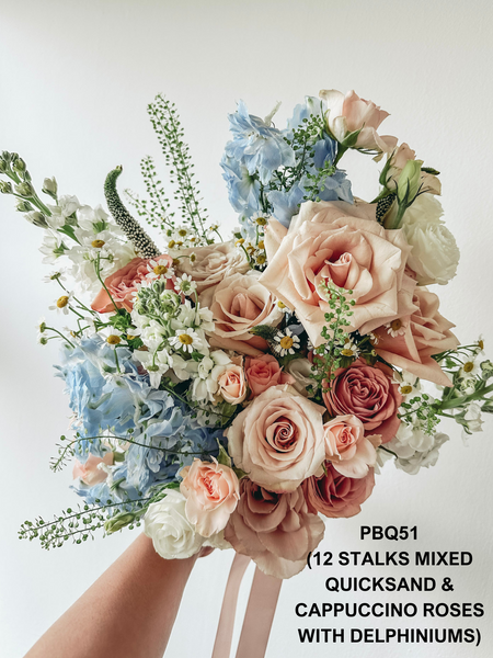 Wedding Bundle A (Premium Fresh Flower Bouquet)