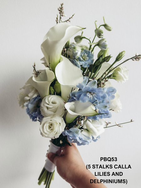 Wedding Bundle A (Premium Fresh Flower Bouquet)