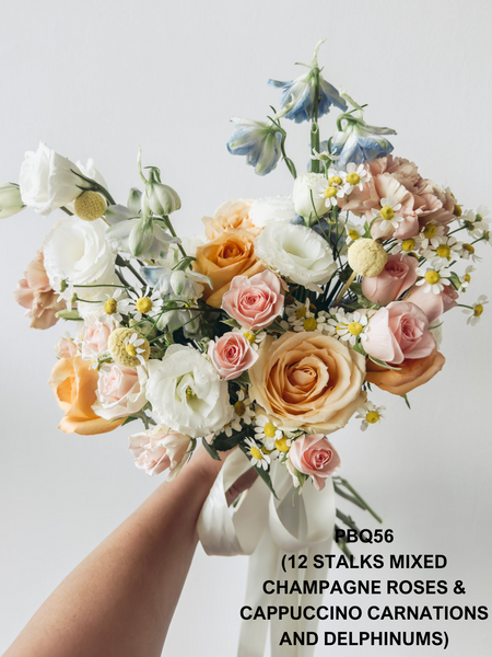 Wedding Bundle A (Premium Fresh Flower Bouquet)