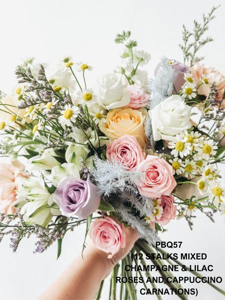 Wedding Bundle A (Premium Fresh Flower Bouquet)