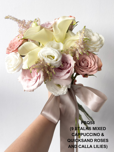 Wedding Bundle A (Premium Fresh Flower Bouquet)