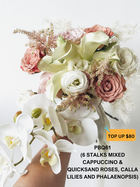 Wedding Bundle A (Premium Fresh Flower Bouquet)