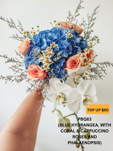 Wedding Bundle A (Premium Fresh Flower Bouquet)