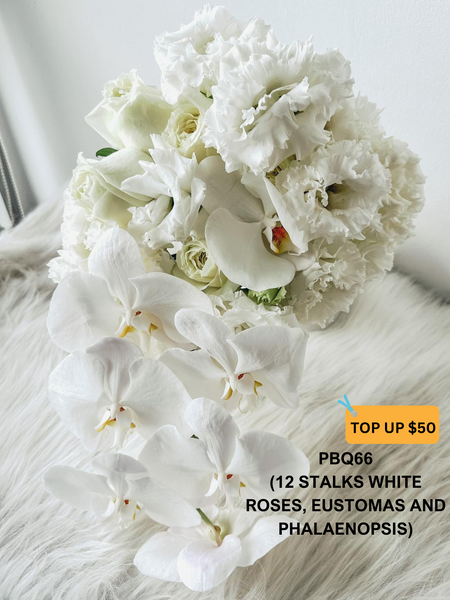 Wedding Bundle A (Premium Fresh Flower Bouquet)